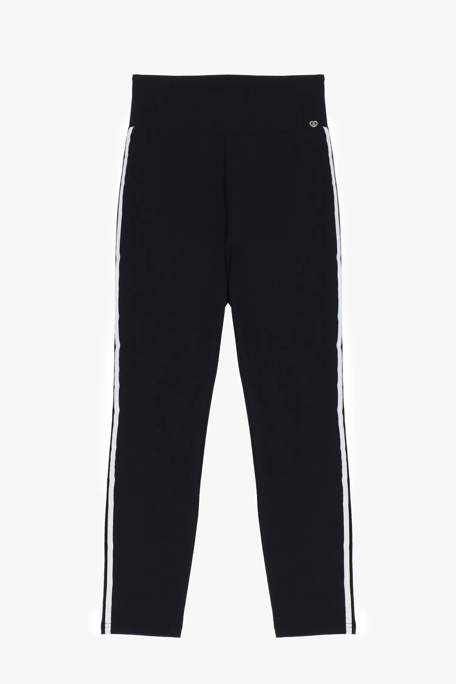  Pantaloni attillati con strisce laterali 