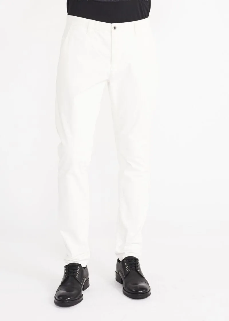 Pantaloni chino bianchi