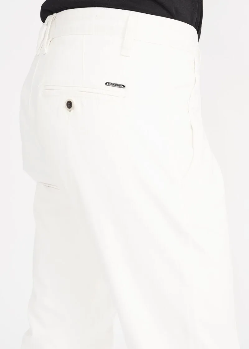 Pantaloni chino bianchi