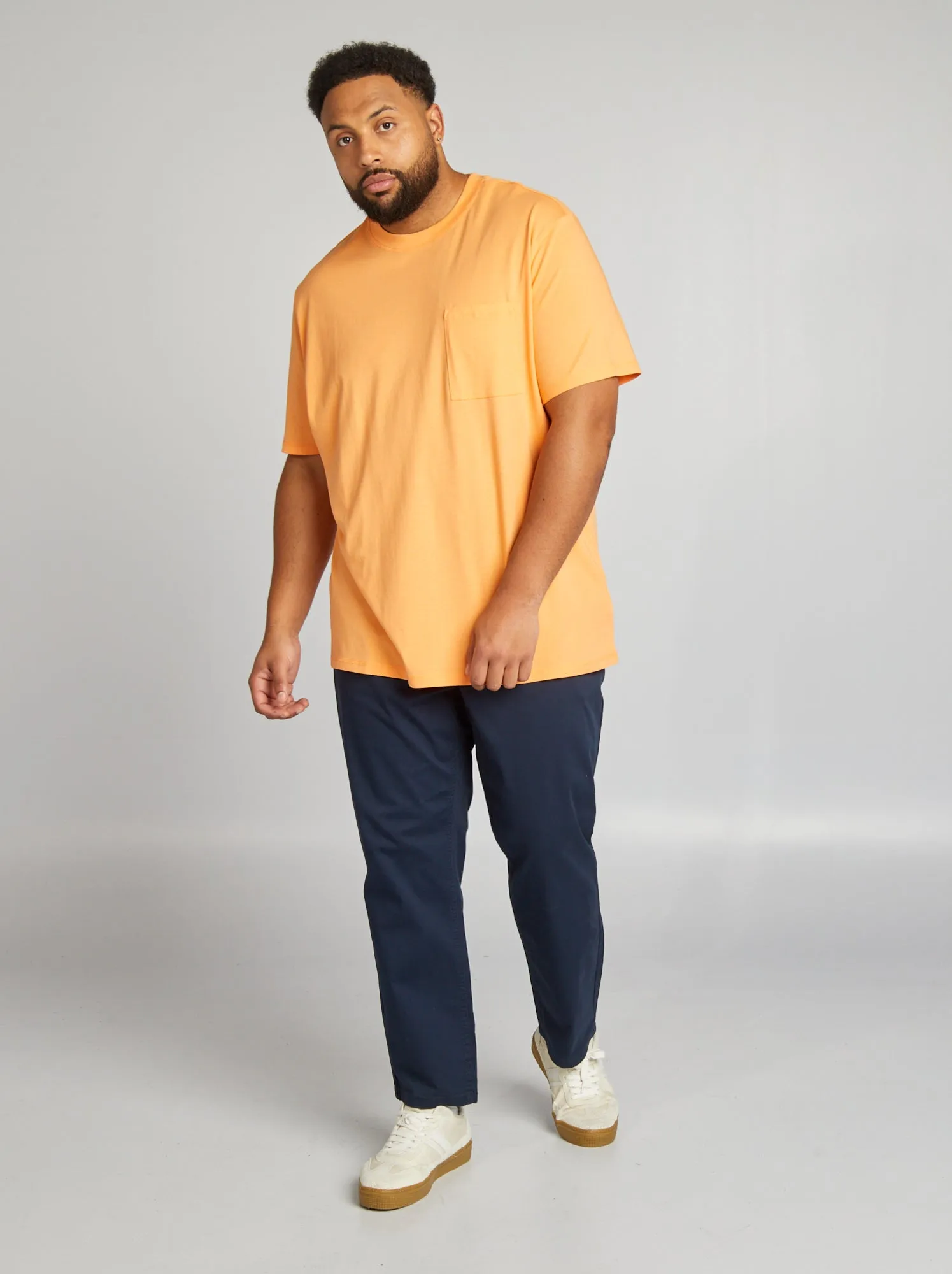 Pantaloni chino regular L34 - blu