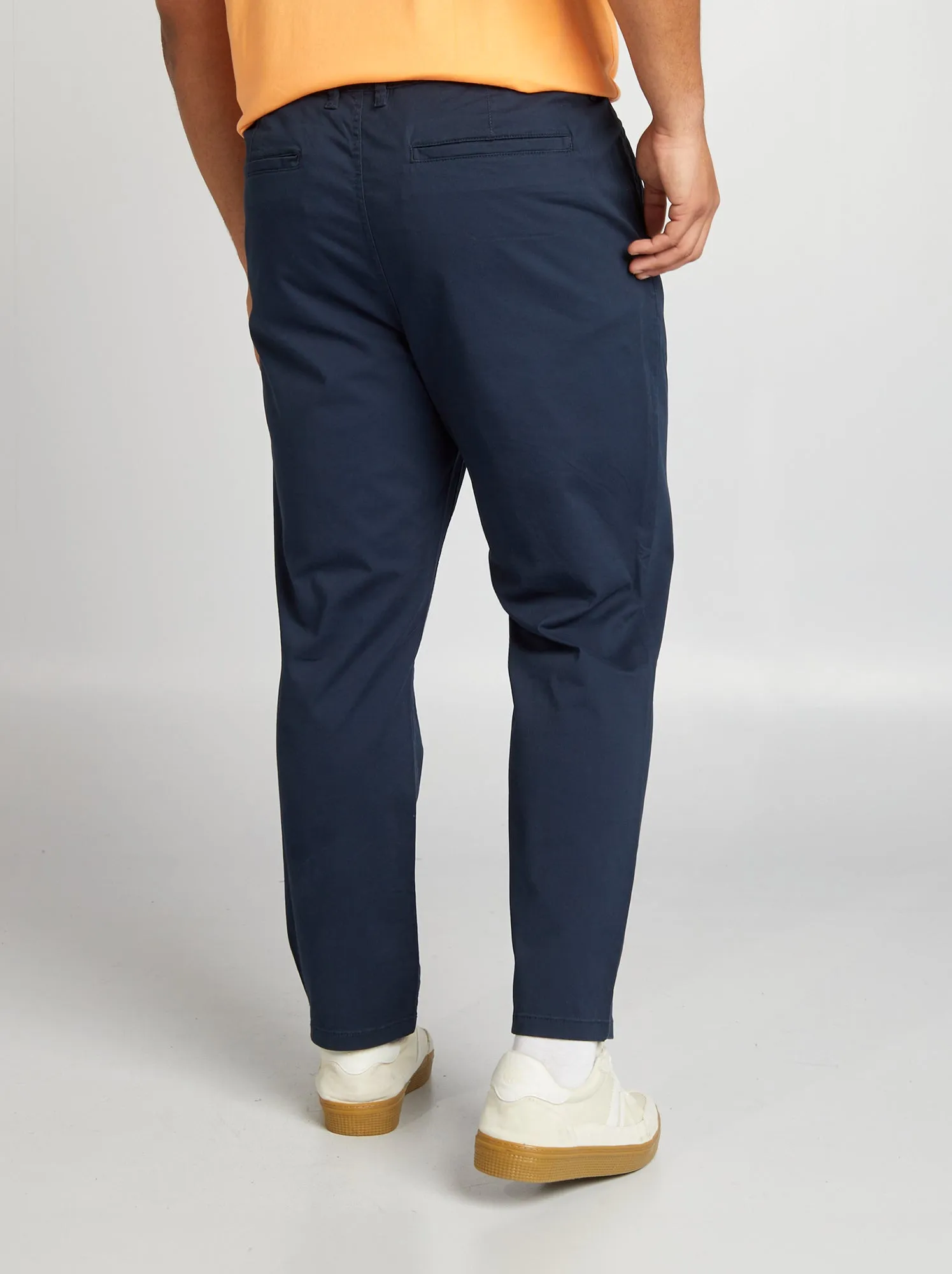 Pantaloni chino regular L34 - blu