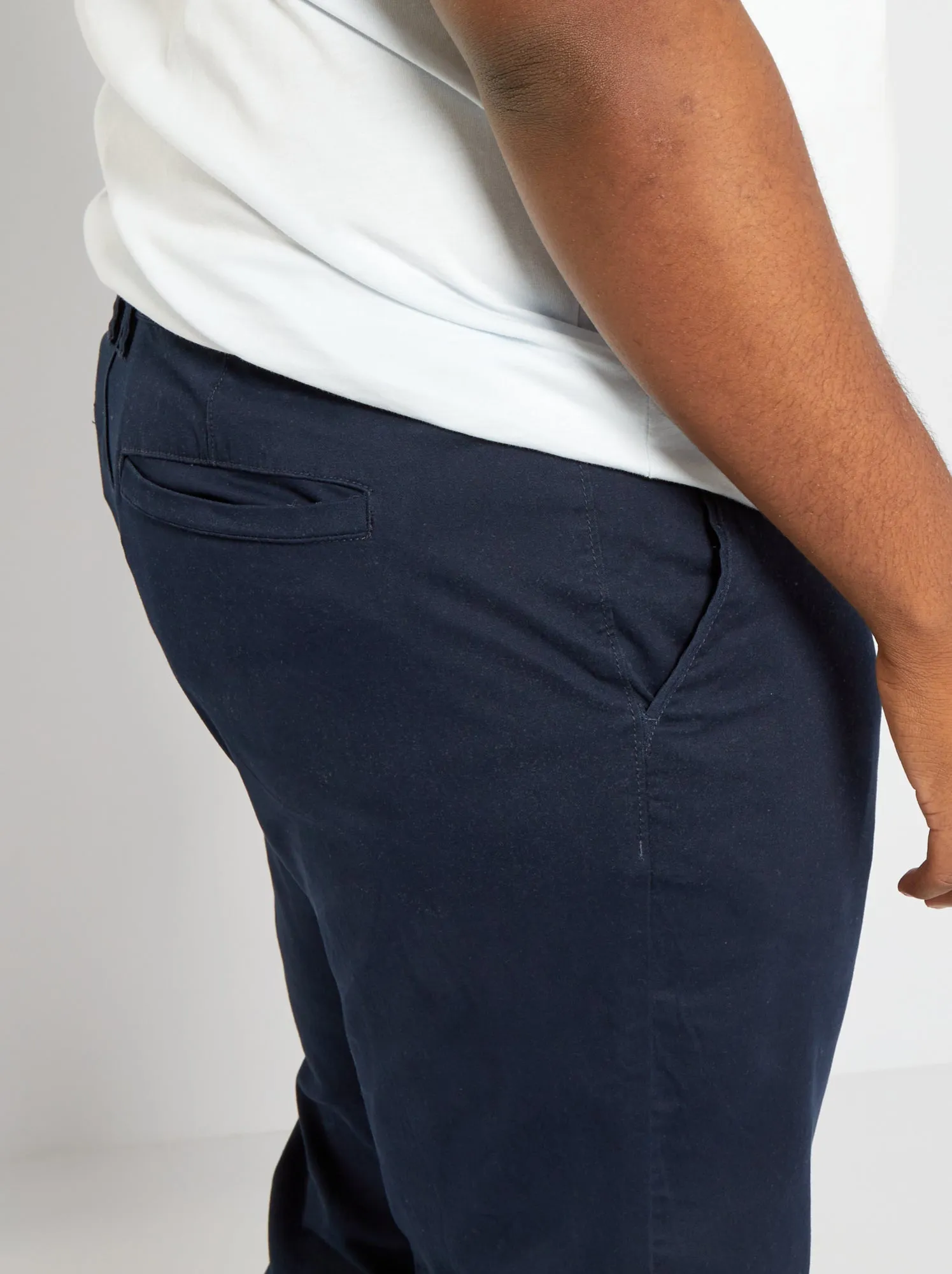 Pantaloni chino regular L34 - blu