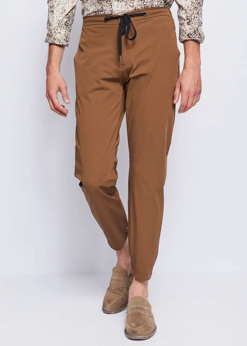 Pantaloni cropped stretch