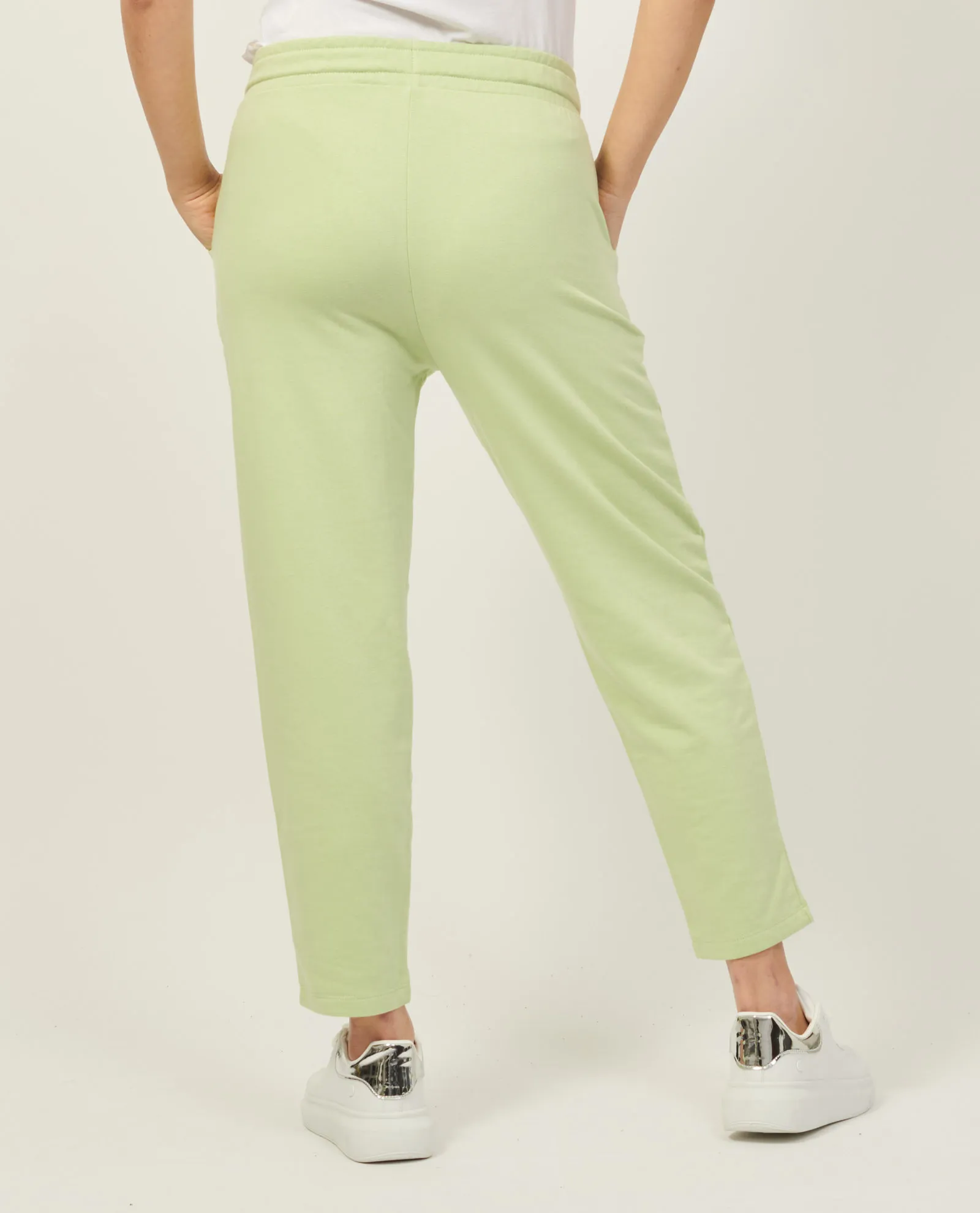 Pantaloni donna in felpa Yes Zee colore verde