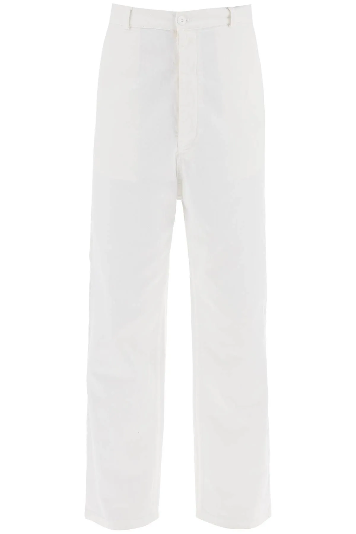Pantaloni in bull di cotone