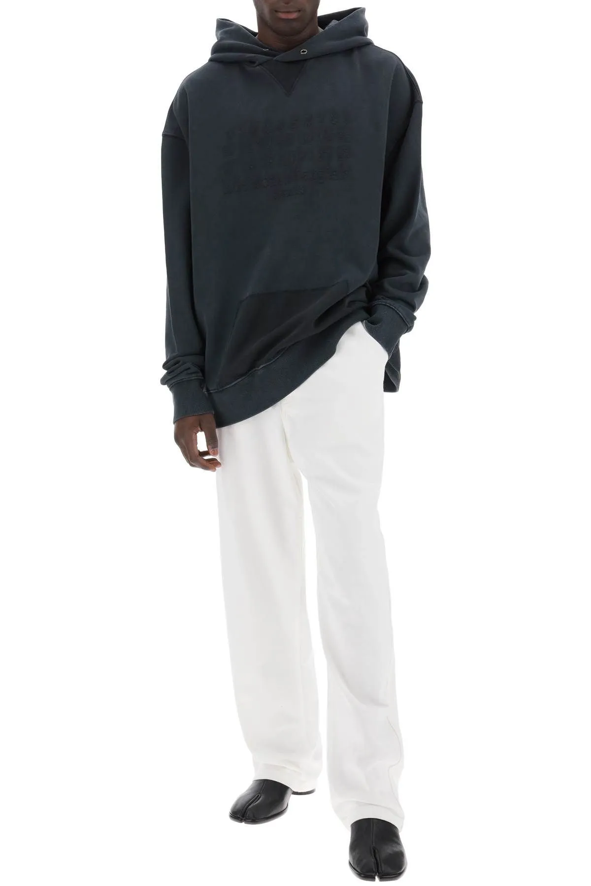 Pantaloni in bull di cotone