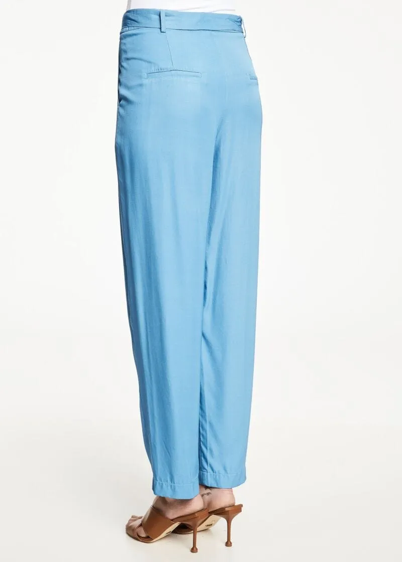 Pantaloni in twill di viscosa