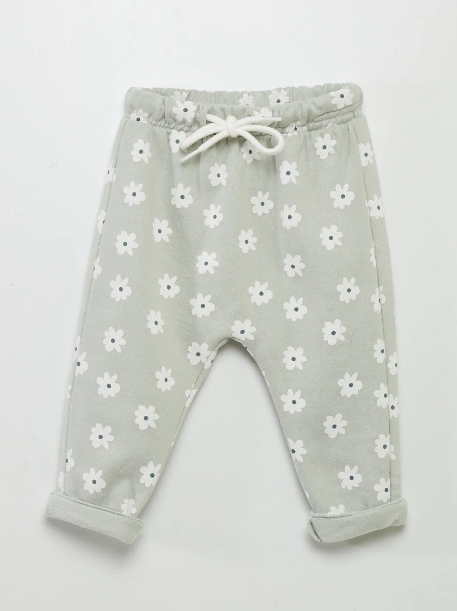 Pantaloni joggers modello sarouel - VERDE