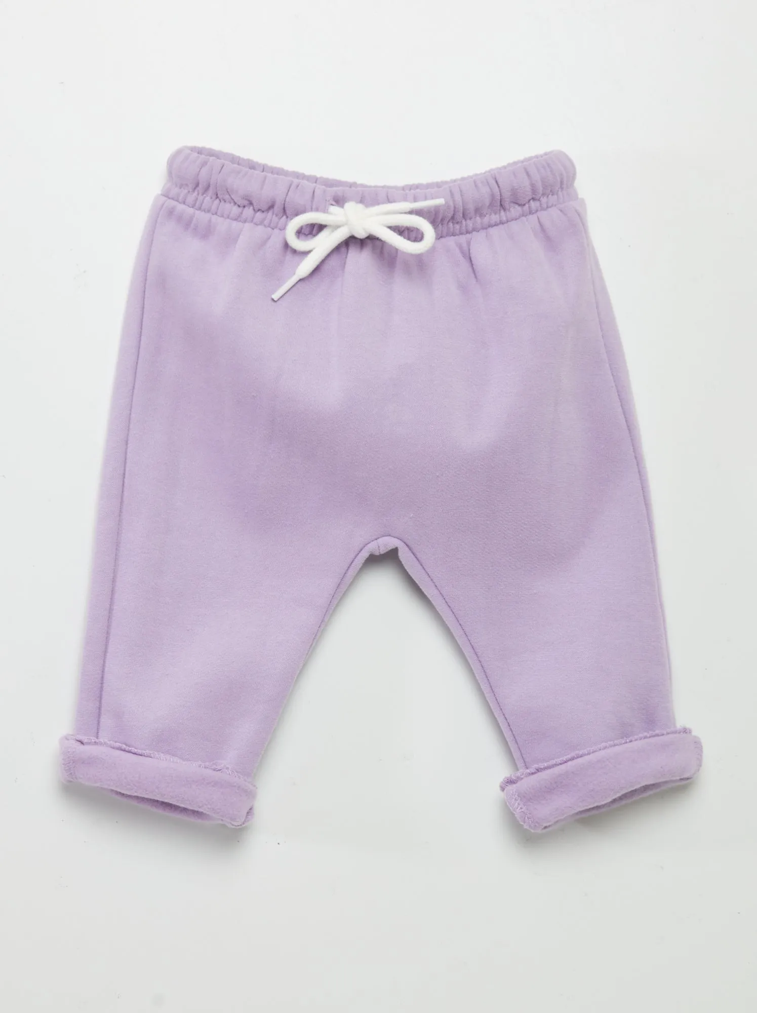 Pantaloni joggers modello sarouel - VIOLA