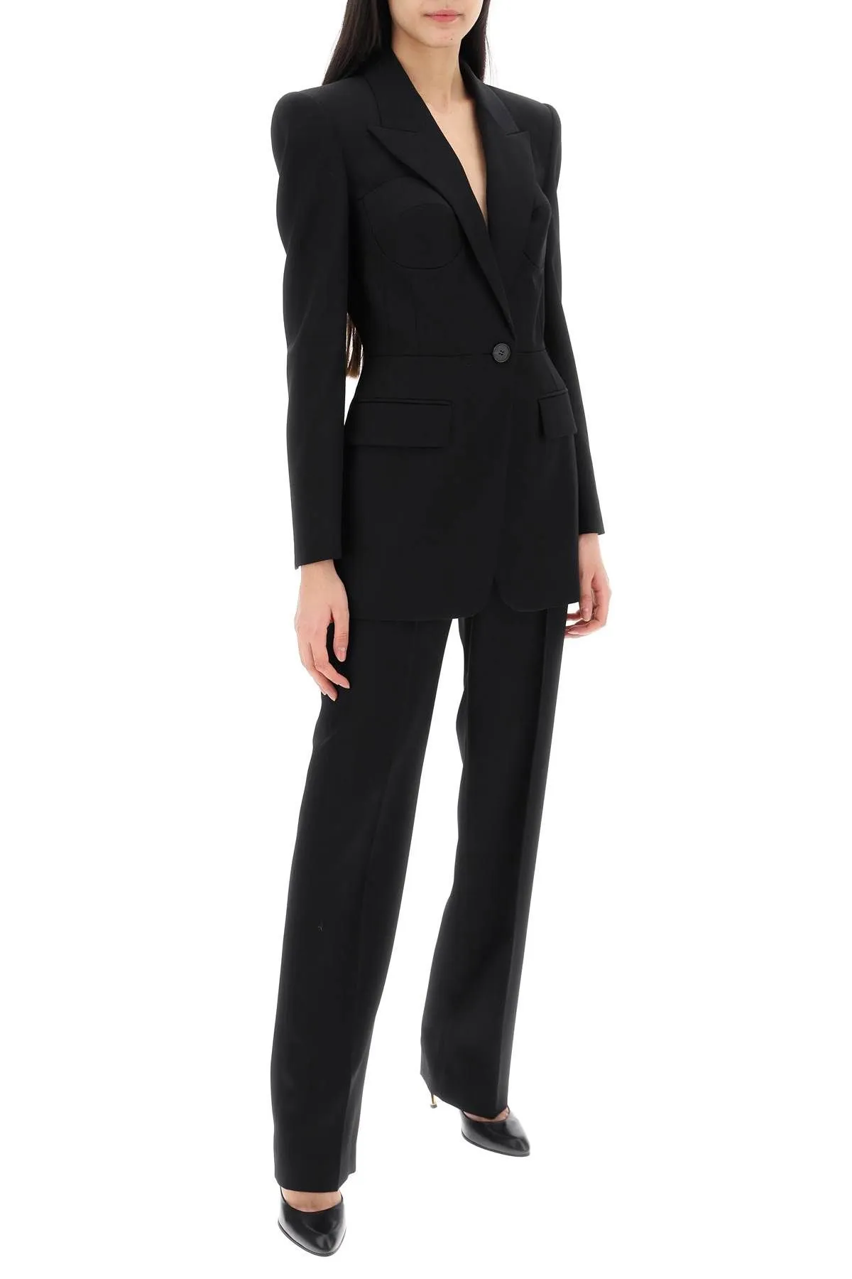 Pantaloni sartoriali a sigaretta