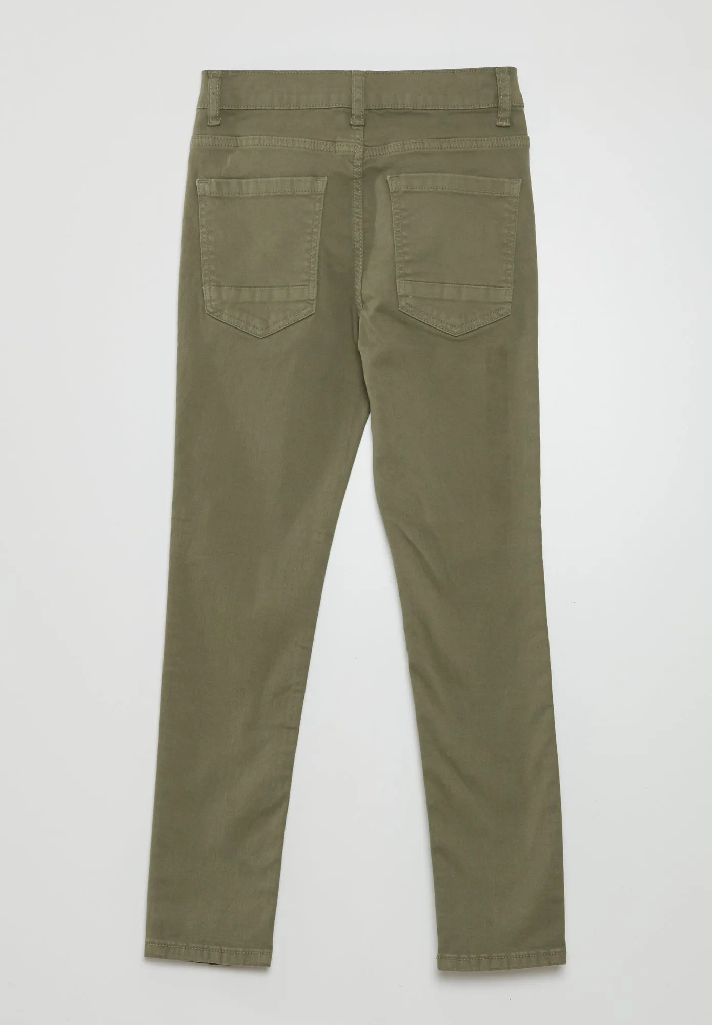 Pantaloni skinny cinque tasche - VERDE
