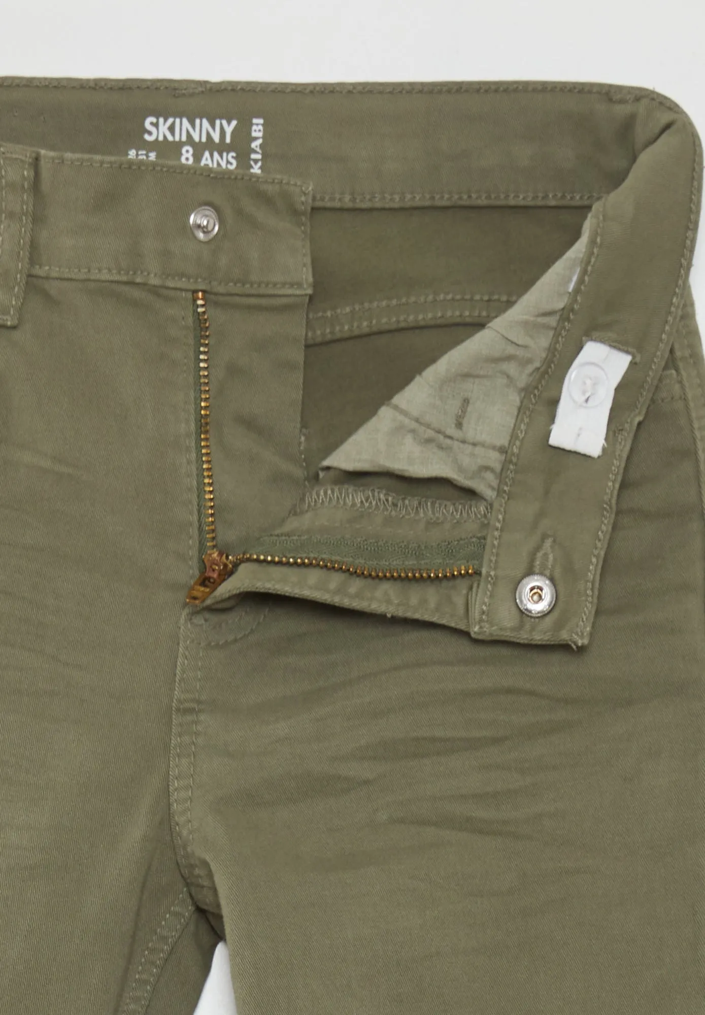 Pantaloni skinny cinque tasche - VERDE