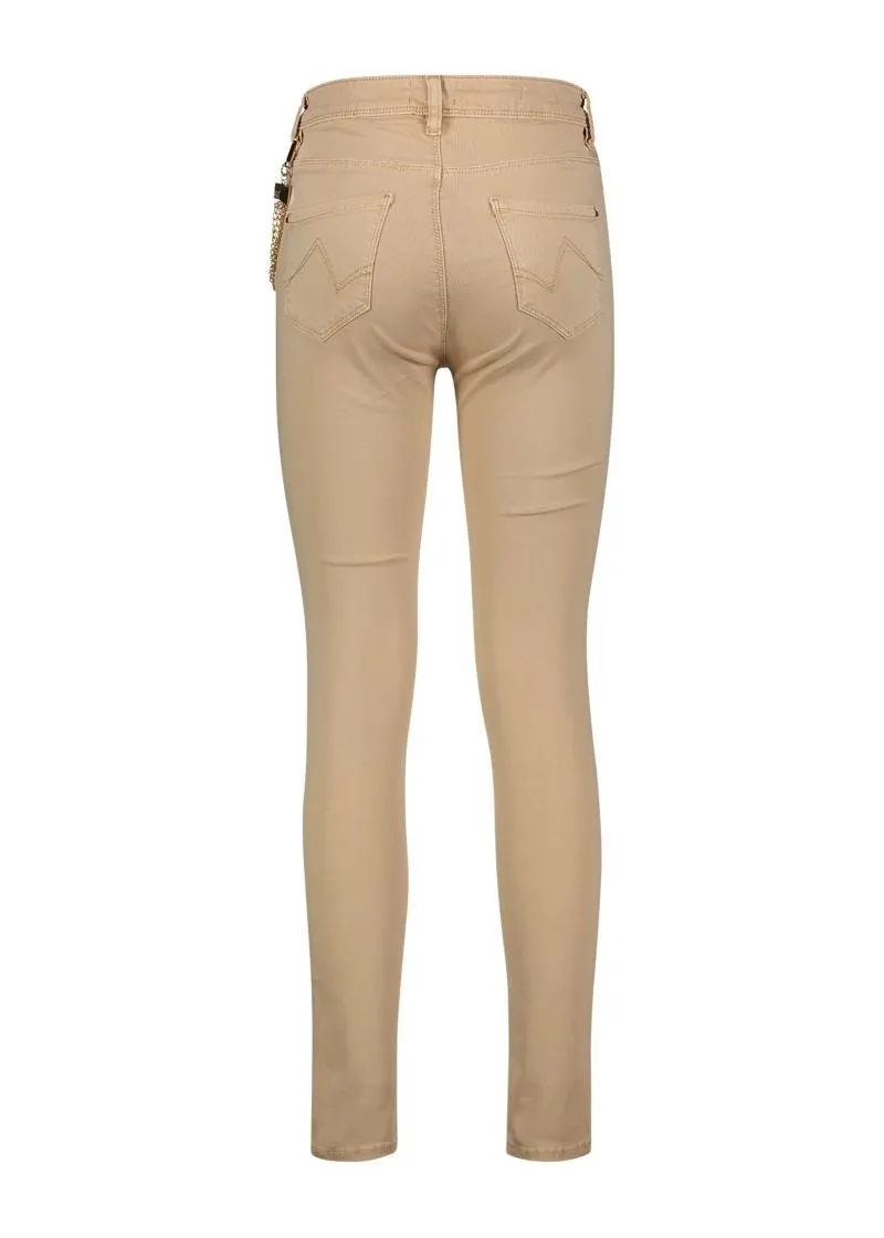 Pantaloni skinny con catena