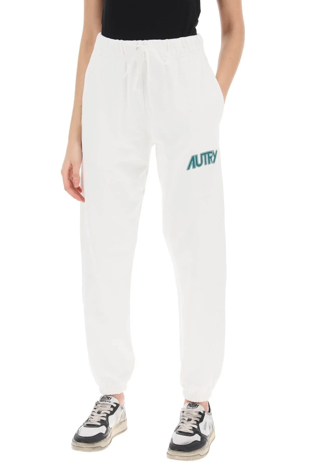 Pantaloni sportivi con stampa logo