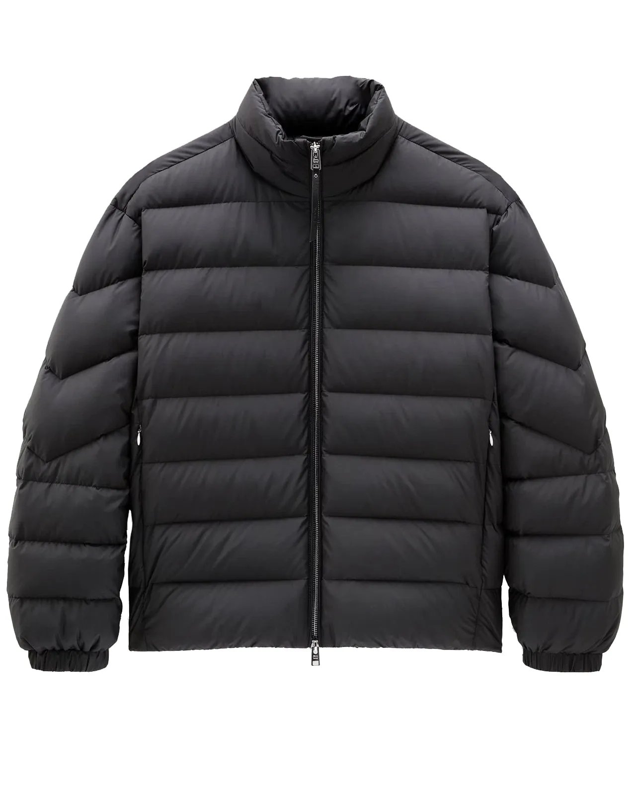 Piumino Ellis microfibra nero