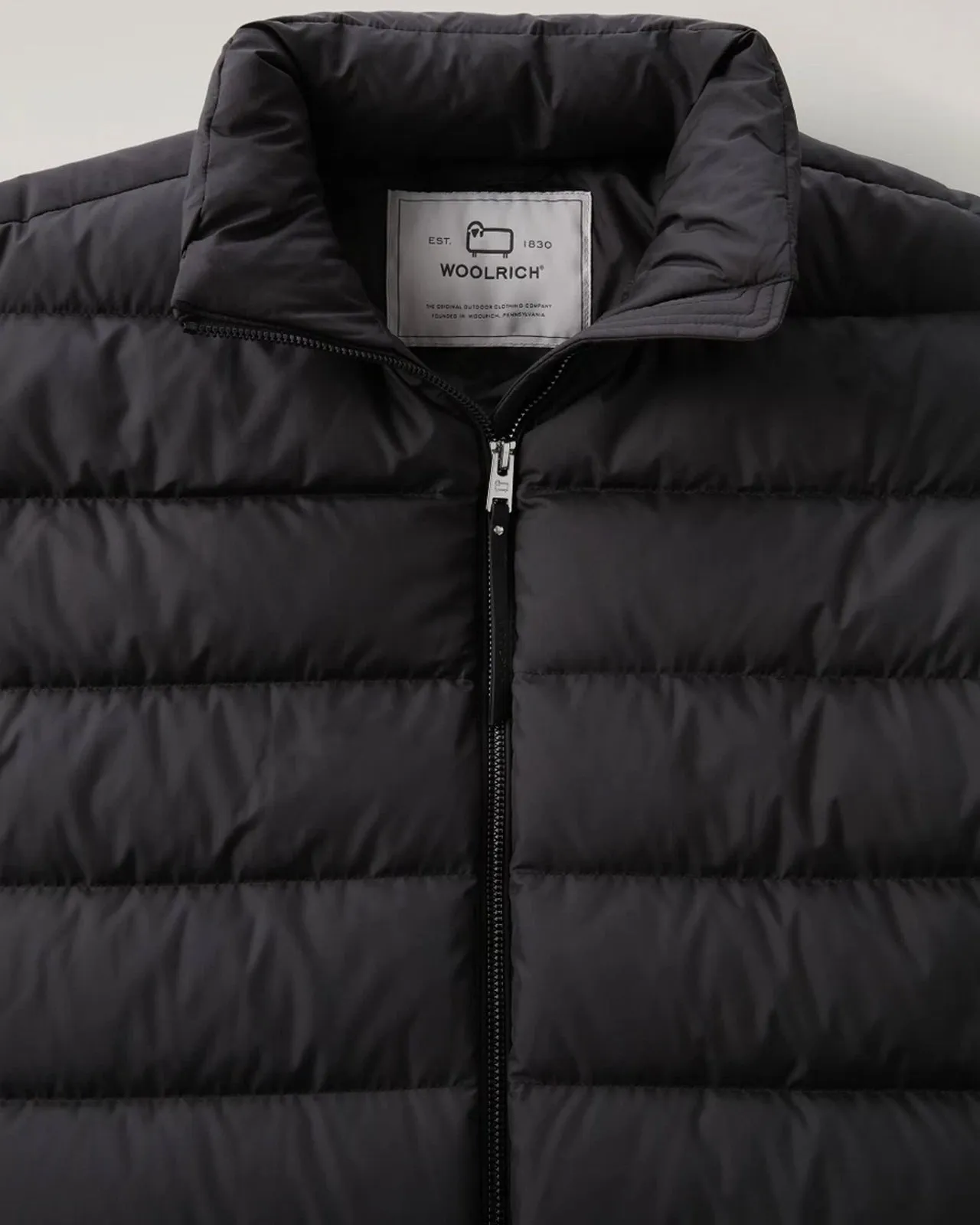 Piumino Ellis microfibra nero