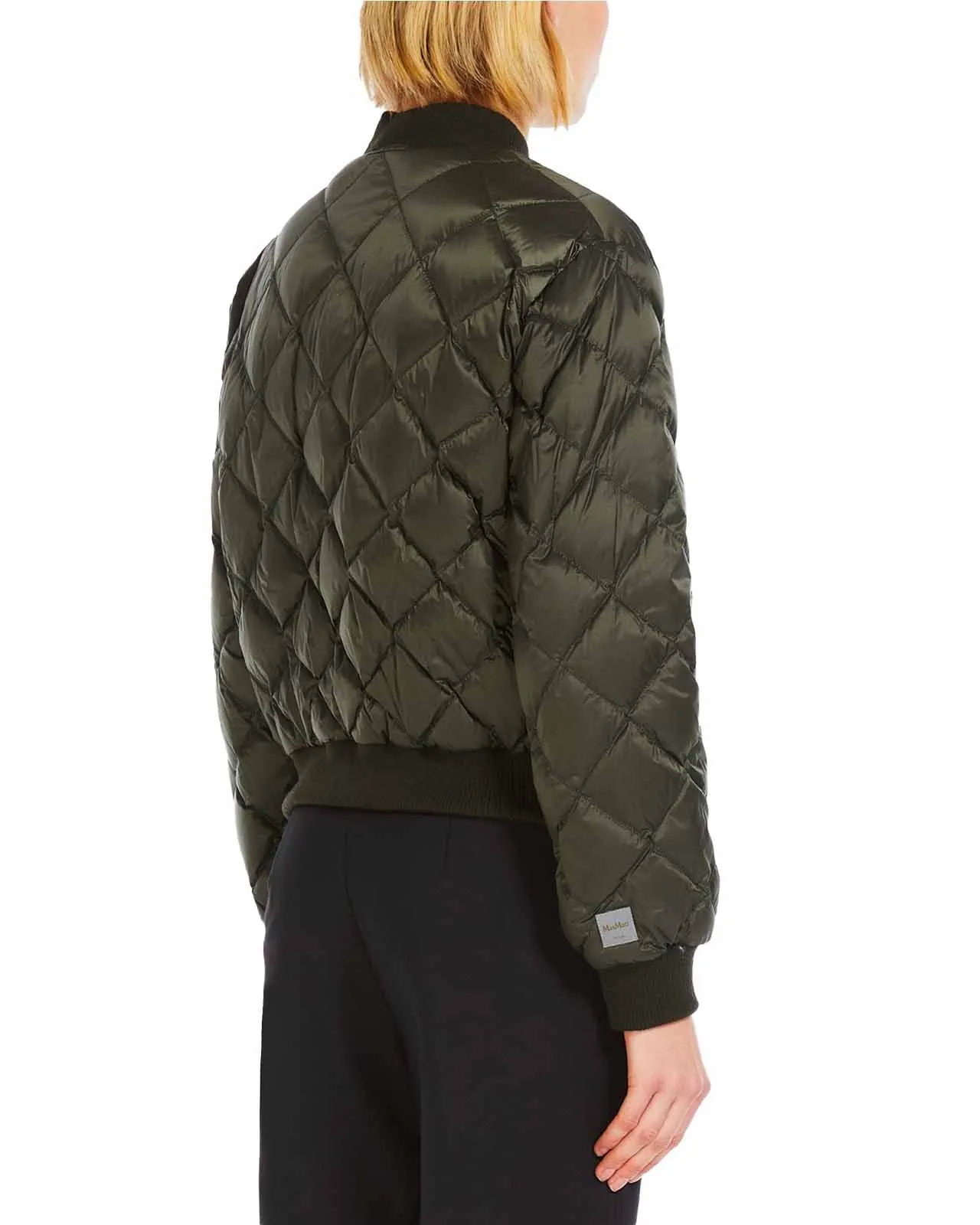 Piumino imbottito BSOFT verde kaki