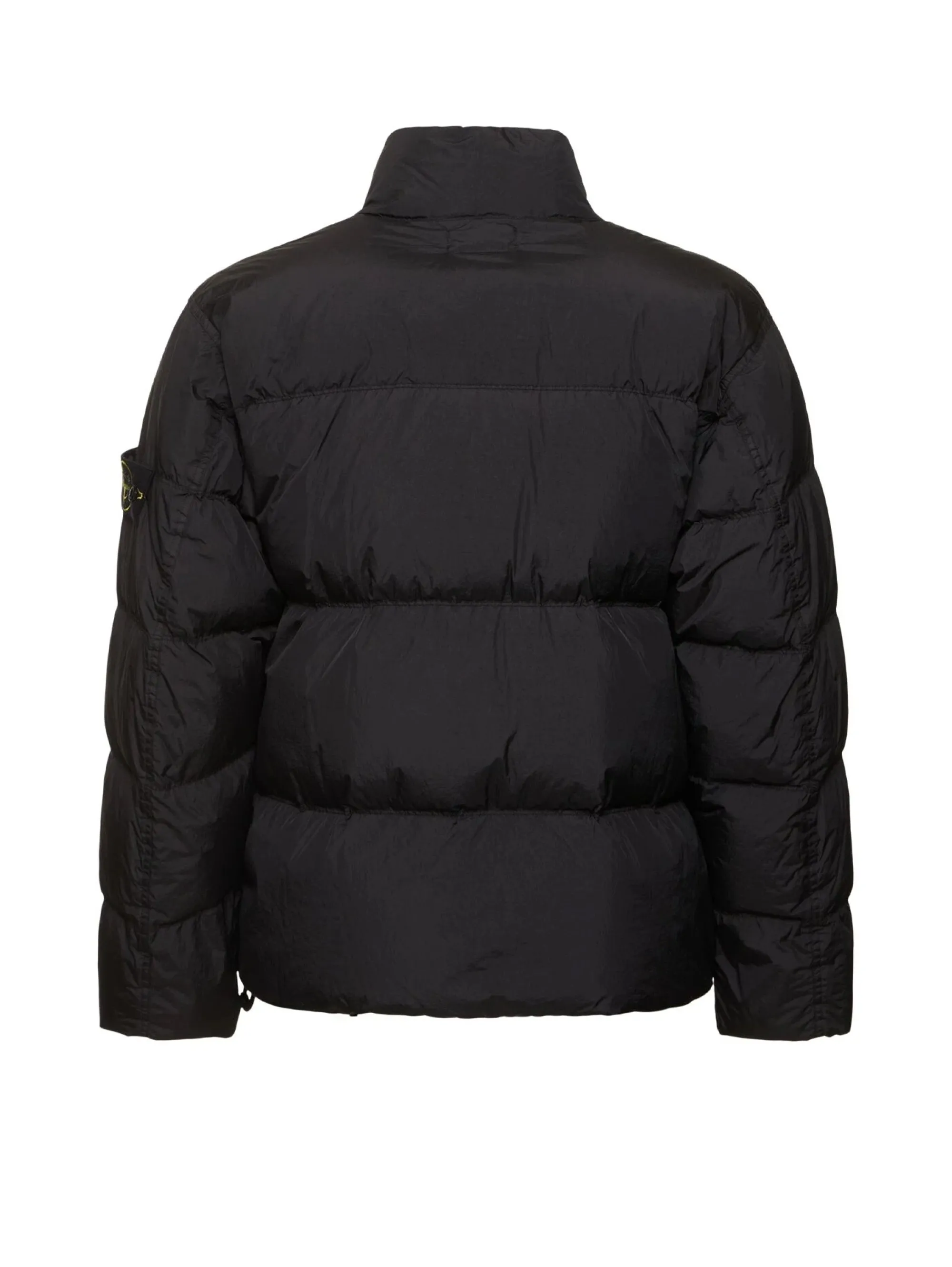 Piumino in Nylon Crinkle Reps Nero