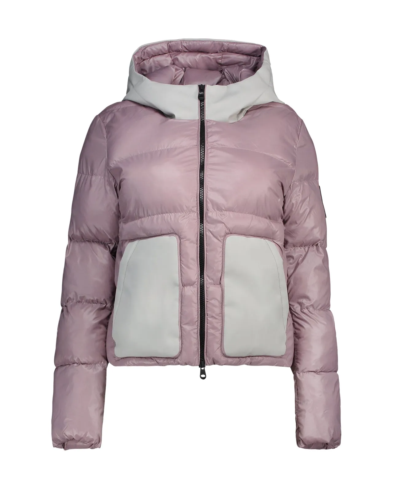 Piumino Mine imbottito mauve