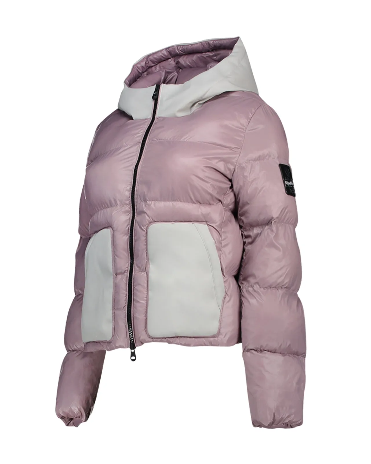 Piumino Mine imbottito mauve