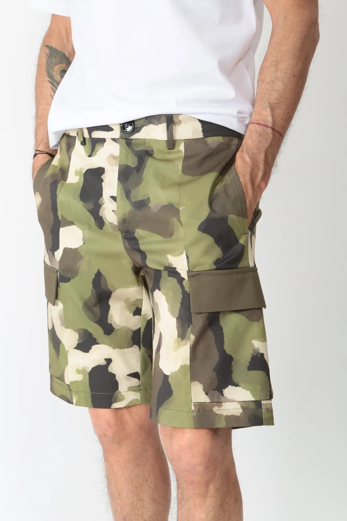 PMDS Bermuda cargo remo short S24B5102