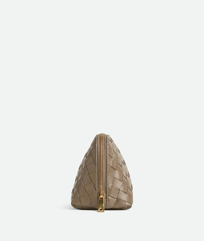 Pochette Intrecciato media a mezza luna 