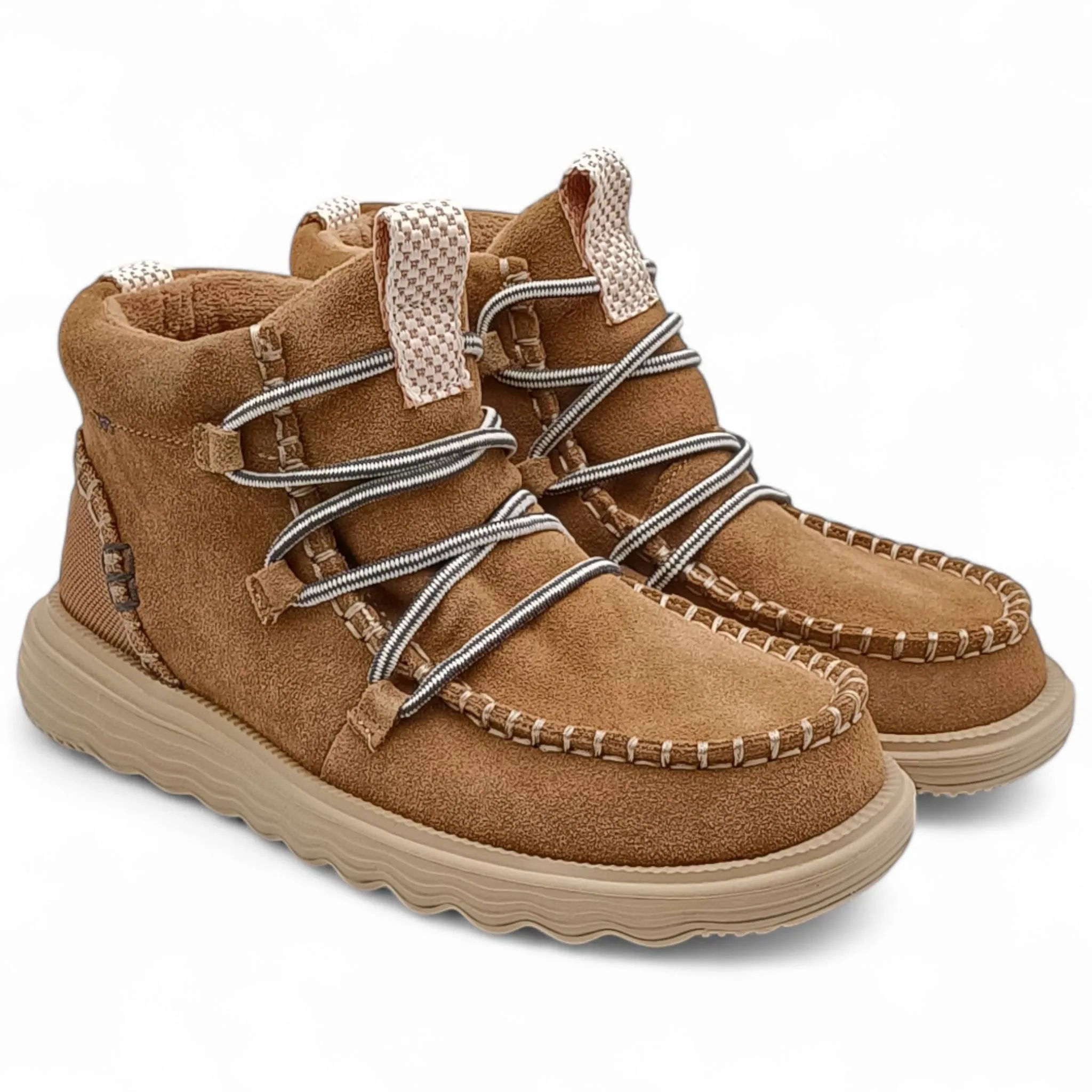 Polacchino donna Hey dude 42012/265 tan reyes suede 242