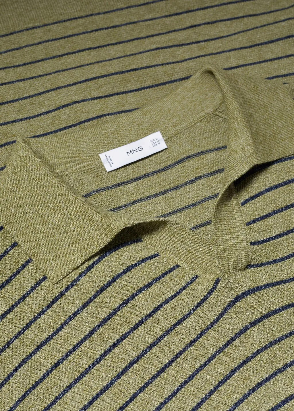 Polo maglia sottile righe
