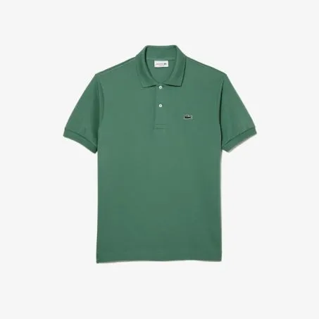 Polo Manica Corta Lacoste L1212 KX5 Vert Kaki