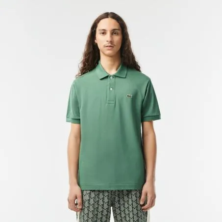 Polo Manica Corta Lacoste L1212 KX5 Vert Kaki