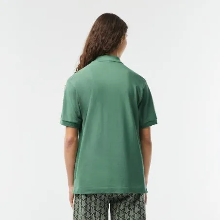 Polo Manica Corta Lacoste L1212 KX5 Vert Kaki