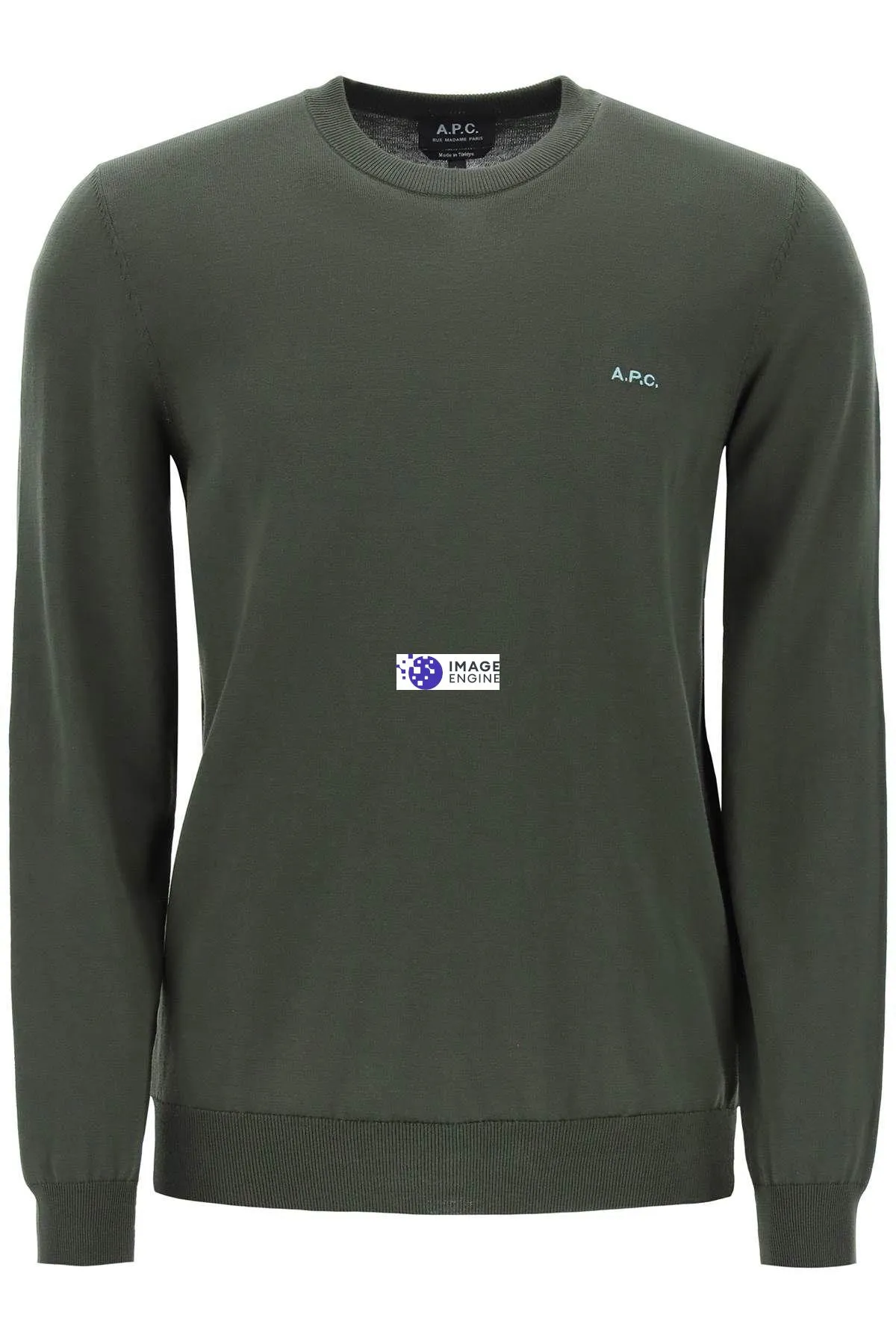 Pullover girocollo in cotone Mayeul