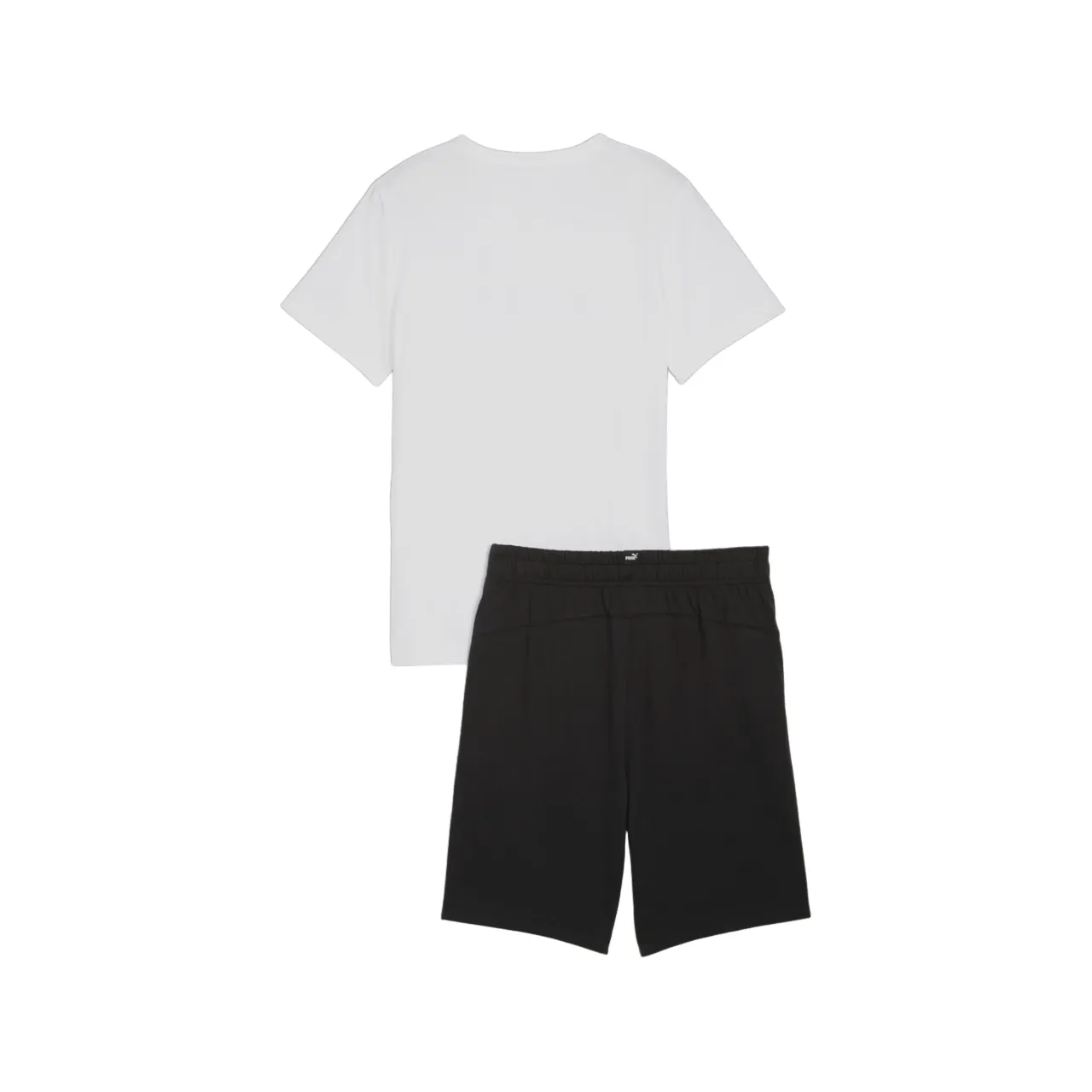 Puma complete t-shirt and shorts for boys Jersey Set 847310-24 white-black