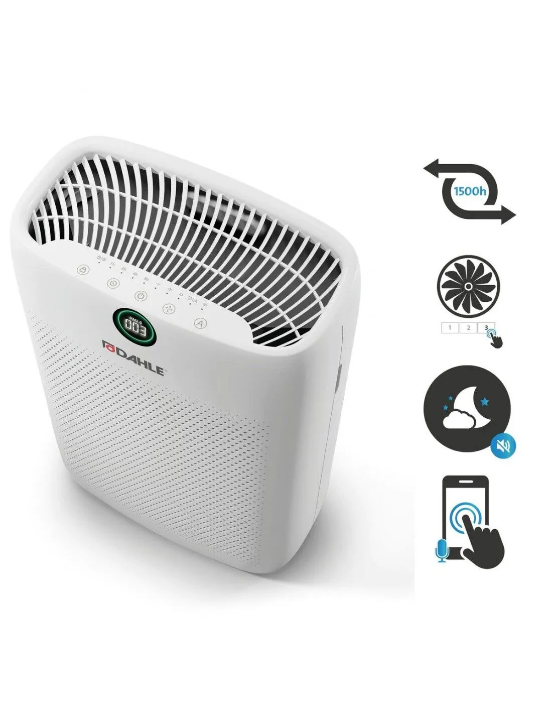 Purificatore dell'Aria Dahle DA201 Bianco