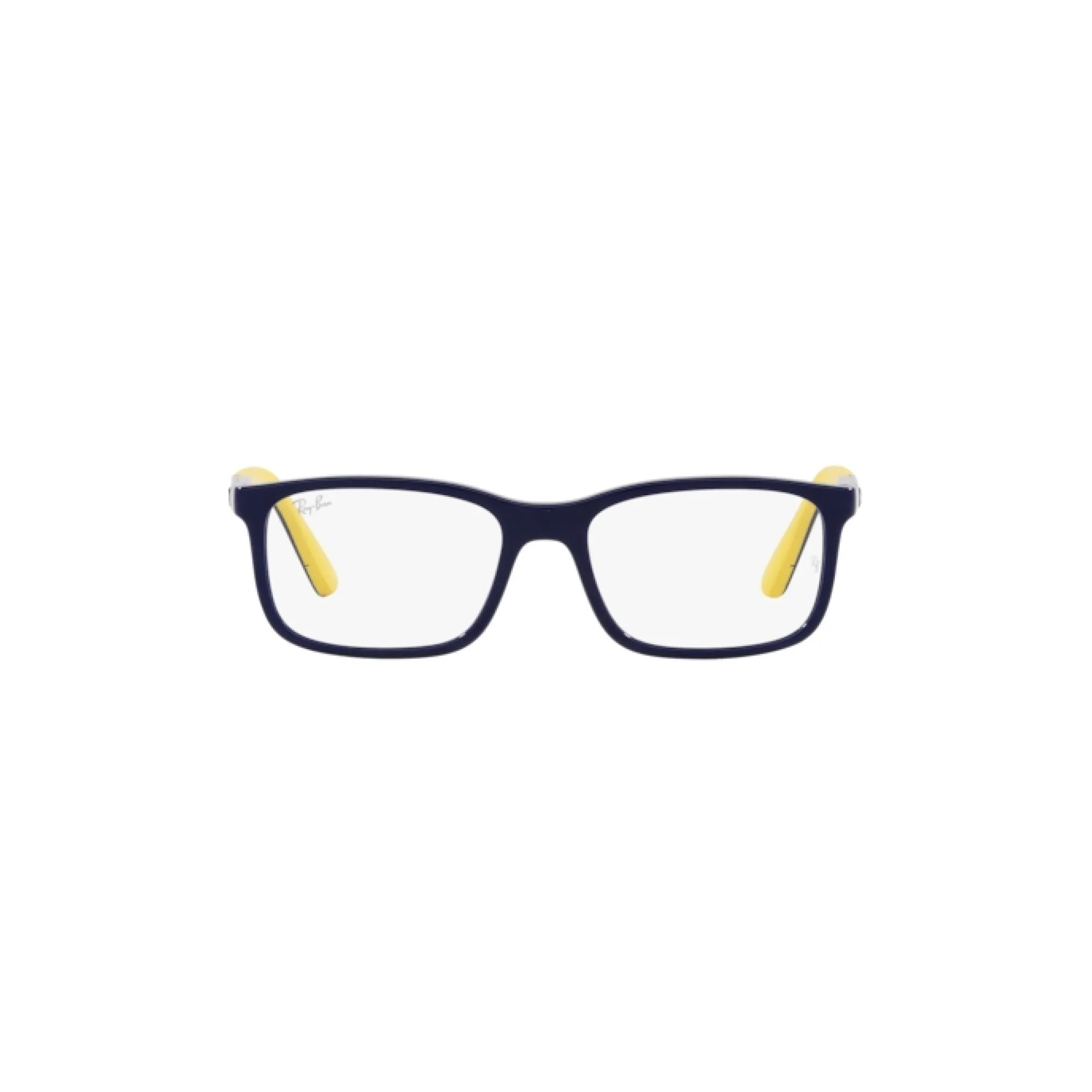   Ray-ban Junior RY 1621 - 3937 Blu Scuro Su Giallo | Occhiale Da Vista Bambino Unisex 