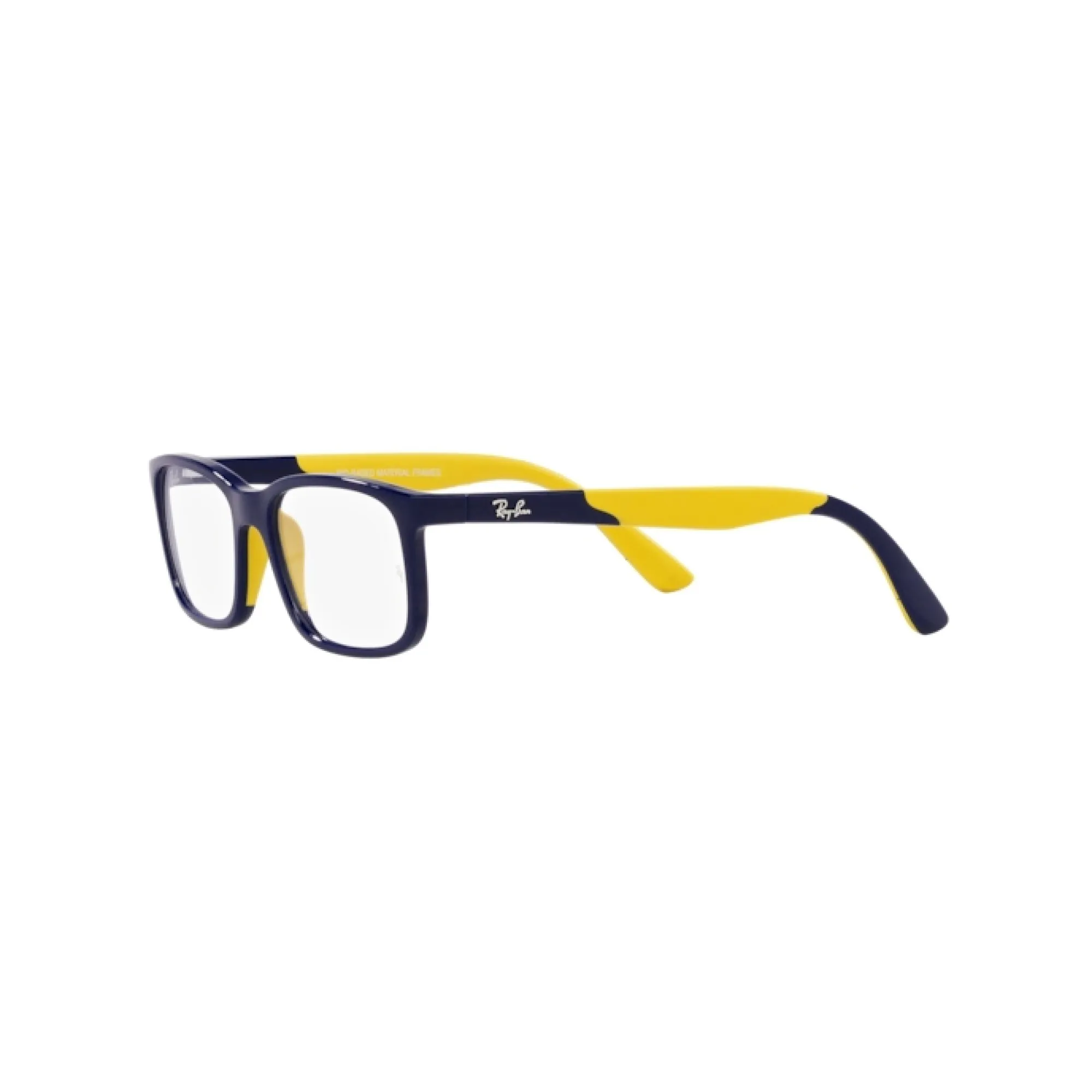  Ray-ban Junior RY 1621 - 3937 Blu Scuro Su Giallo | Occhiale Da Vista Bambino Unisex 