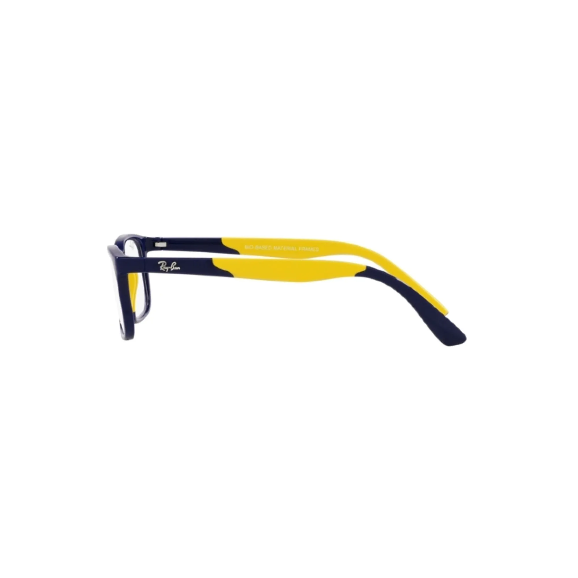   Ray-ban Junior RY 1621 - 3937 Blu Scuro Su Giallo | Occhiale Da Vista Bambino Unisex 