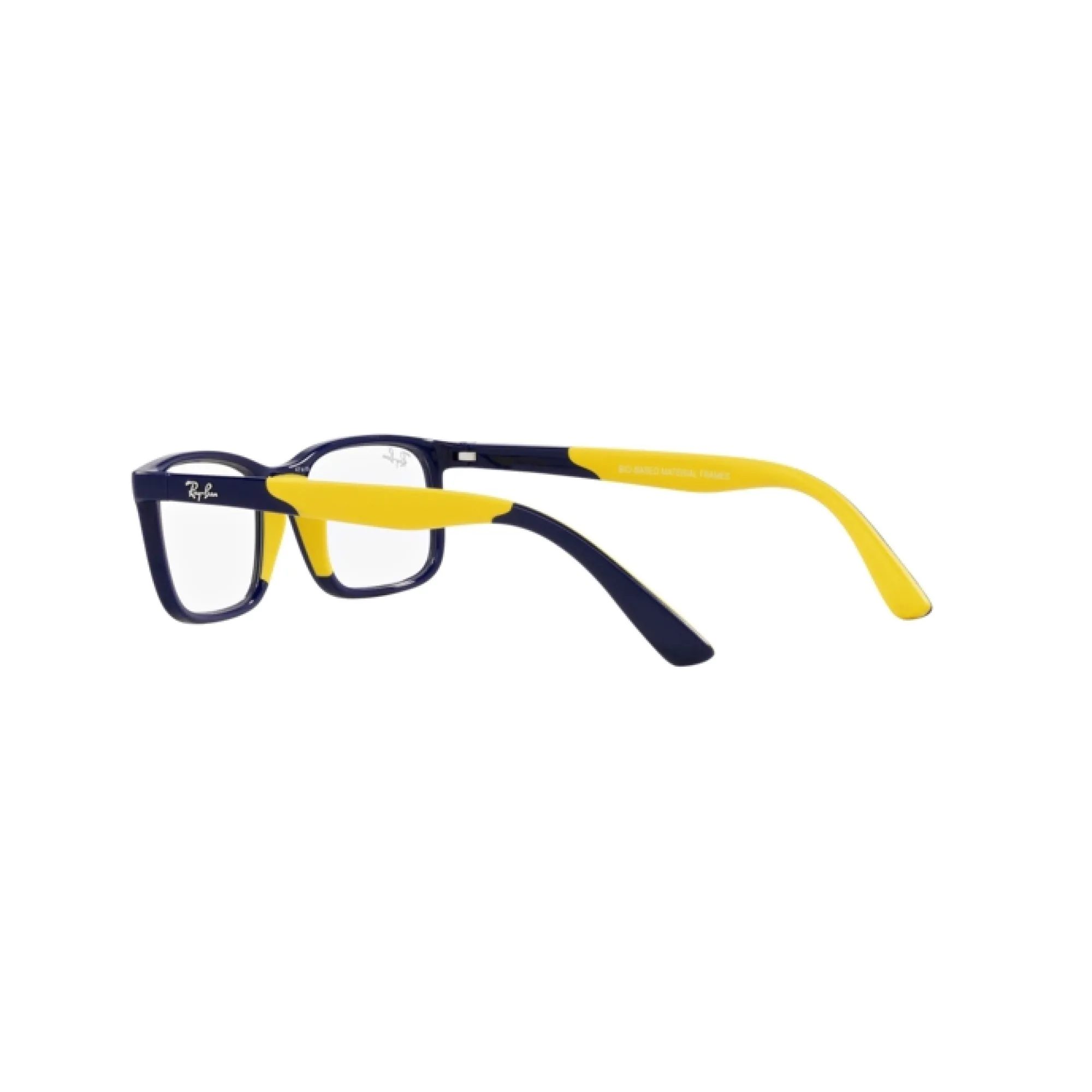   Ray-ban Junior RY 1621 - 3937 Blu Scuro Su Giallo | Occhiale Da Vista Bambino Unisex 