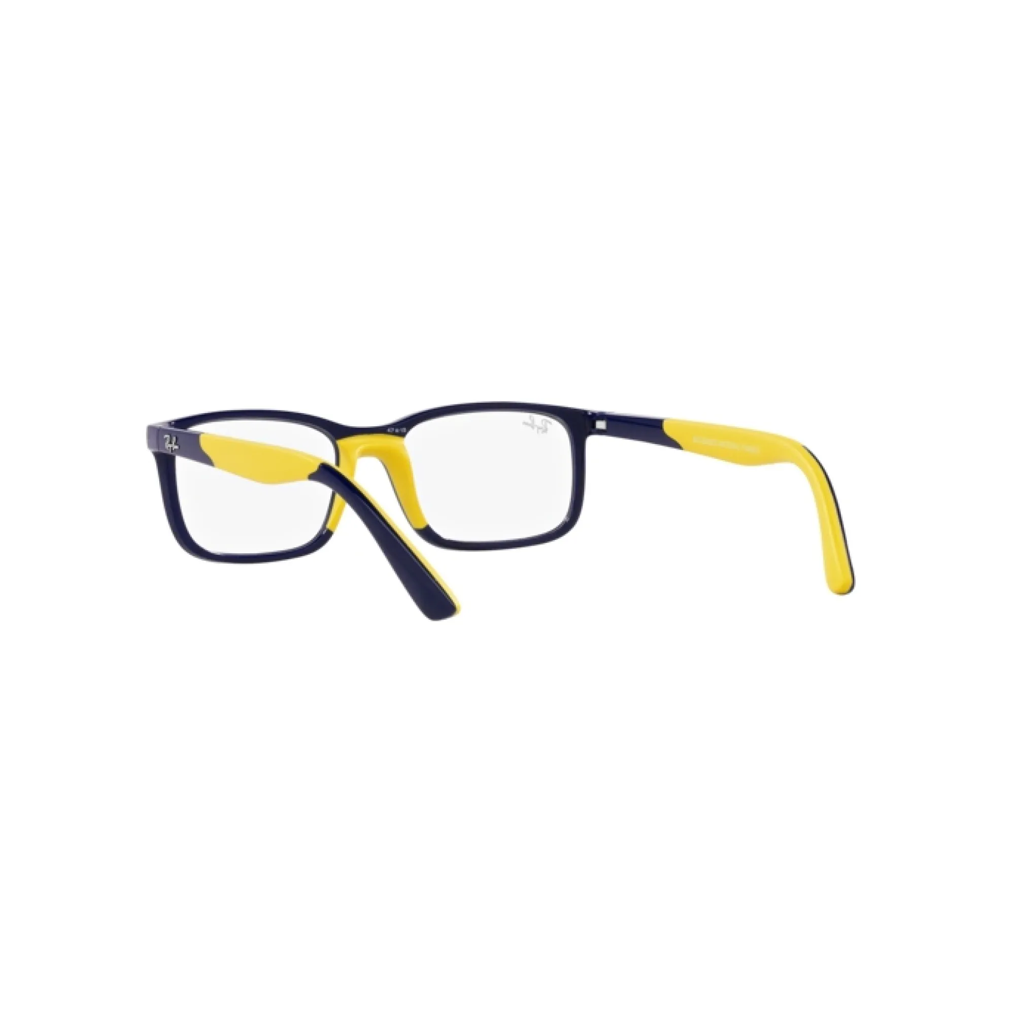   Ray-ban Junior RY 1621 - 3937 Blu Scuro Su Giallo | Occhiale Da Vista Bambino Unisex 