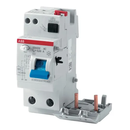 RCD ABB DDA200, 2P, 25A, sensibilità 500mA