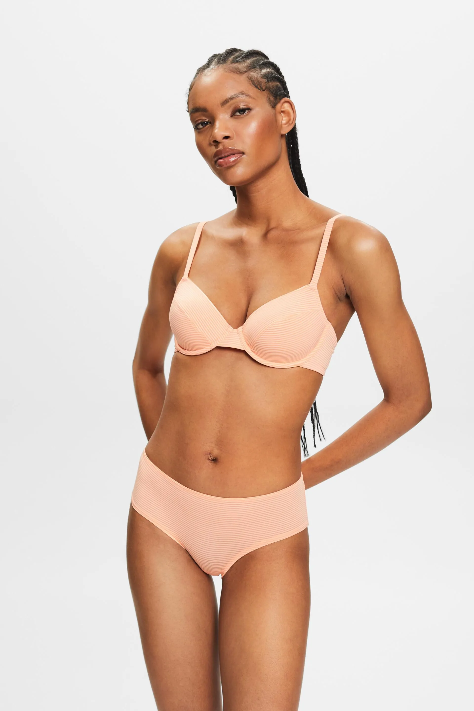 Reggiseno con ferretto in jacquard