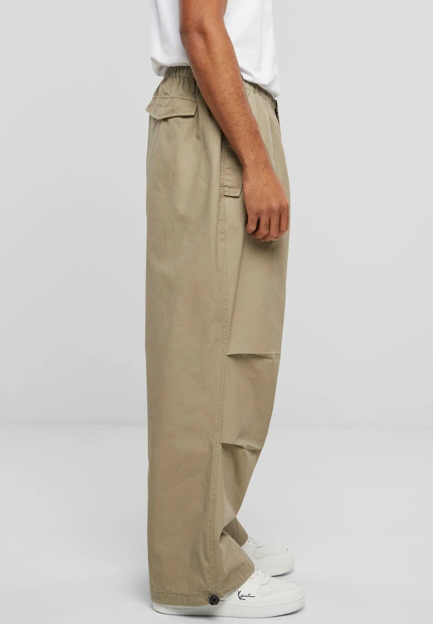 RETRO WASHED PARACHUTE - Pantaloni