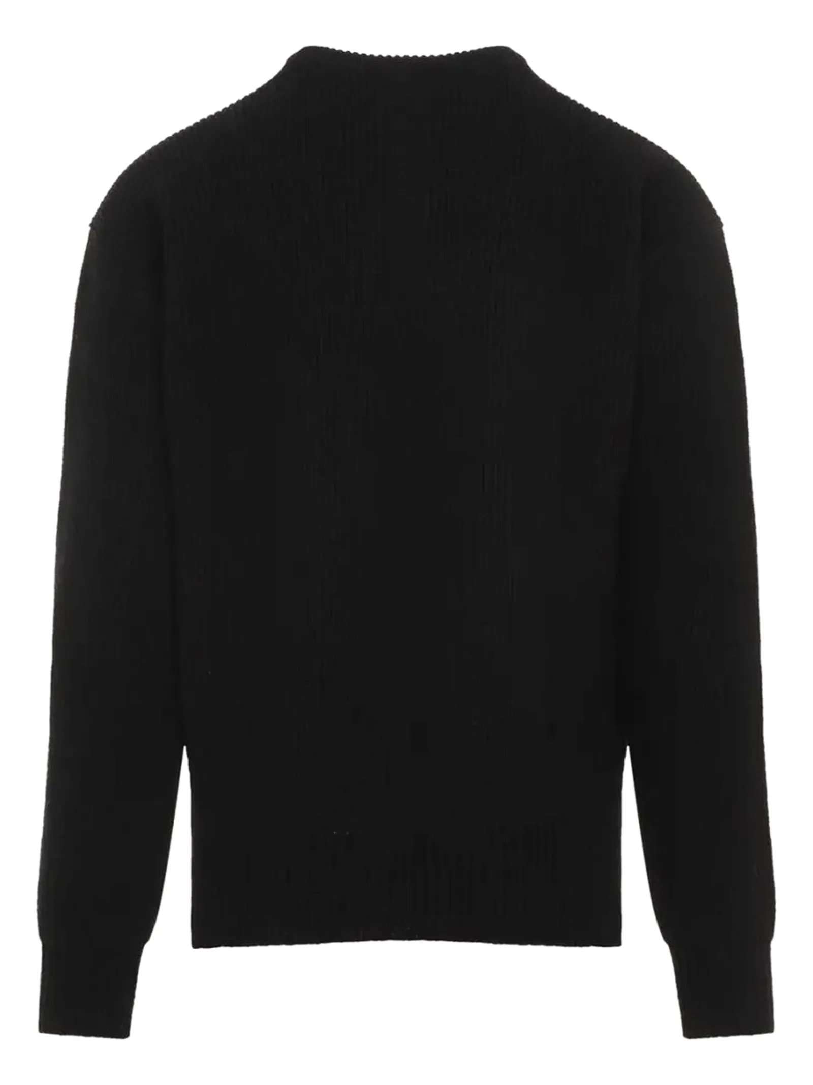 RICK OWENS Abbigliamento,Maglieria Maglione in lana vergine nera 