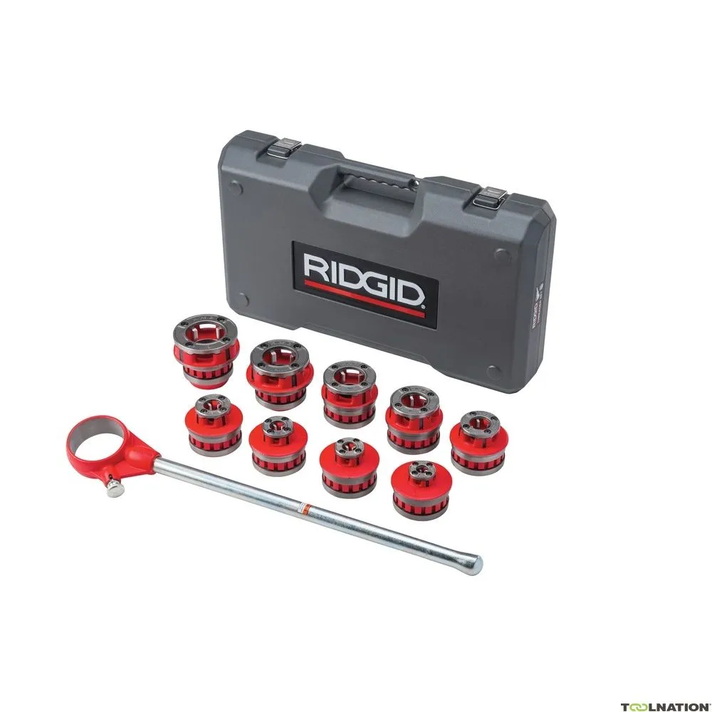 Ridgid 65285 Modello 12-R BSPT Set per filettatura a cricchetto 1/8"-2"