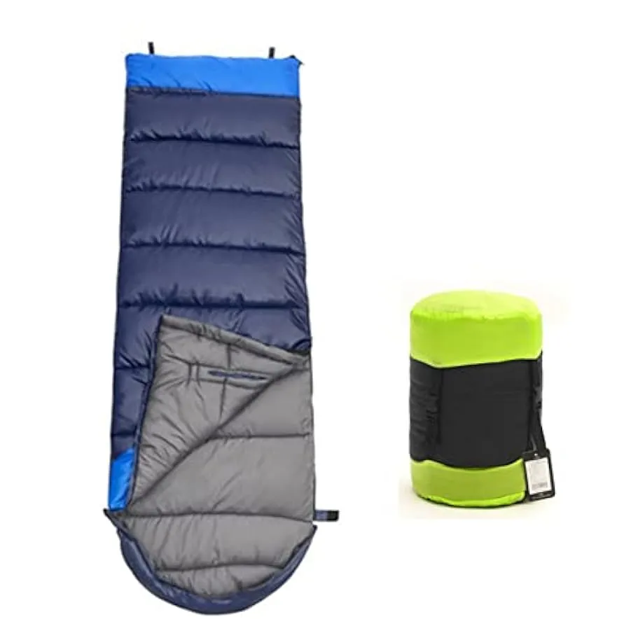 Sacco a pelo da esterno, Sacco a pelo caldo per bambini raggiungibile per adulti Coperta impermeabile 3-4 stagioni, 2 pezzi poss