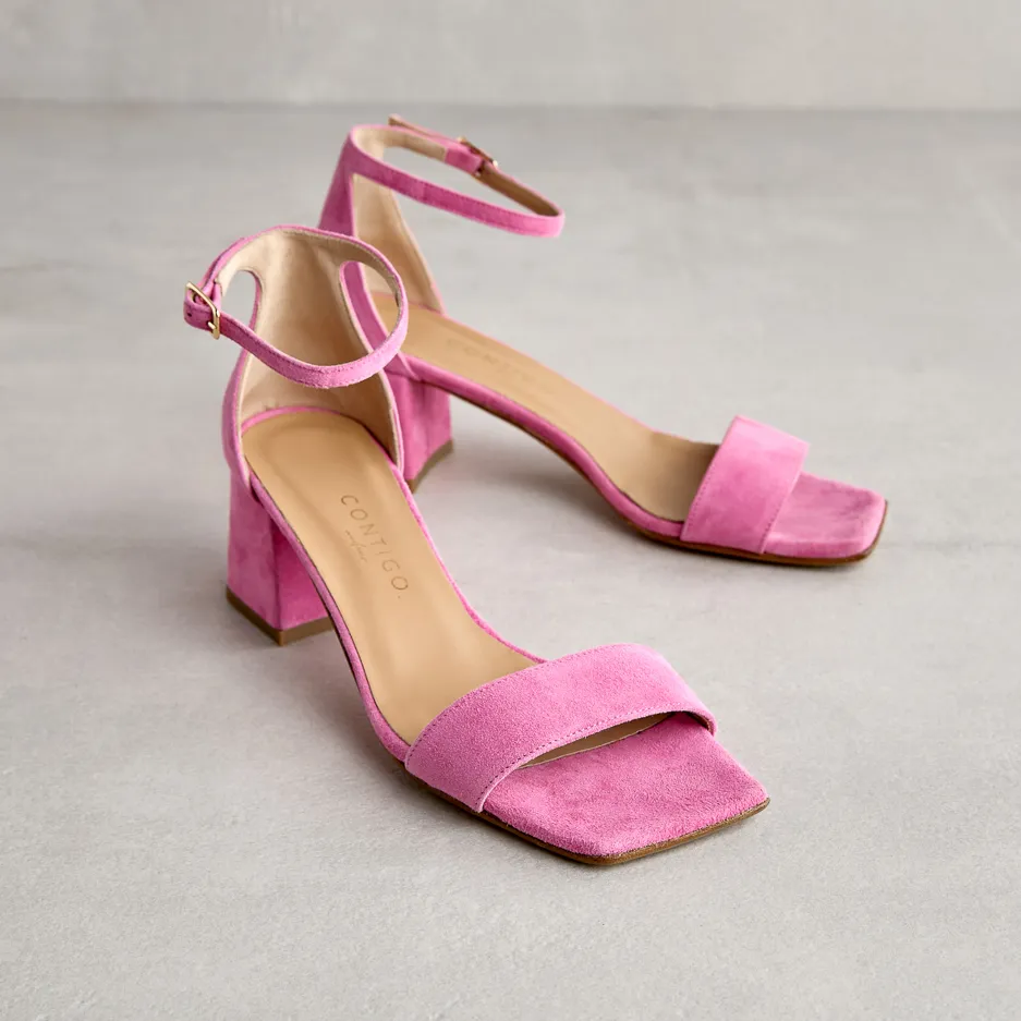 Sandalo Quadro Rosa