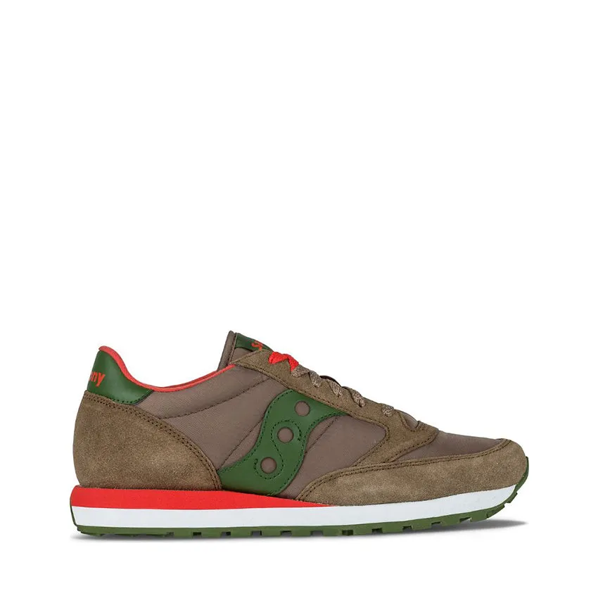 SAUCONY JAZZ ORIGINAL 2044 - 371 MARRONE CHIARO - VERDE