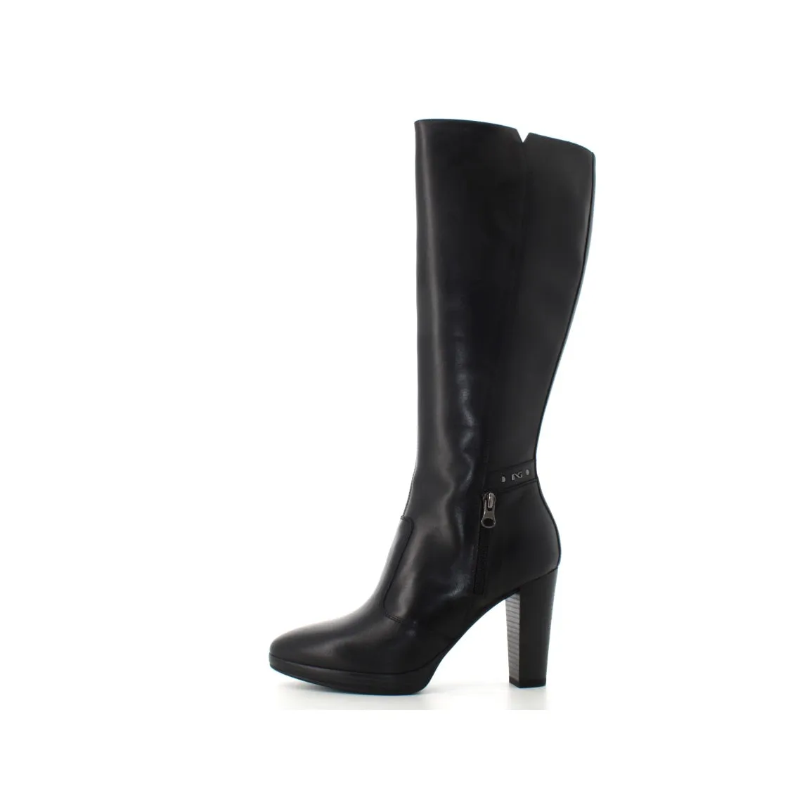 Scarpe da Donna - NERO GIARDINI Art. I308910D 100 nero stivali con tacco