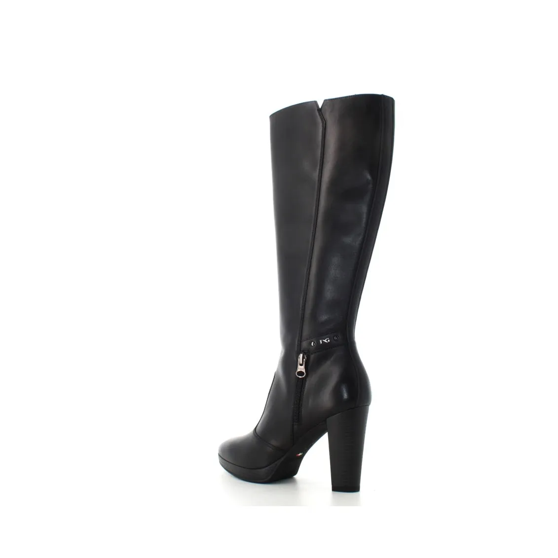 Scarpe da Donna - NERO GIARDINI Art. I308910D 100 nero stivali con tacco