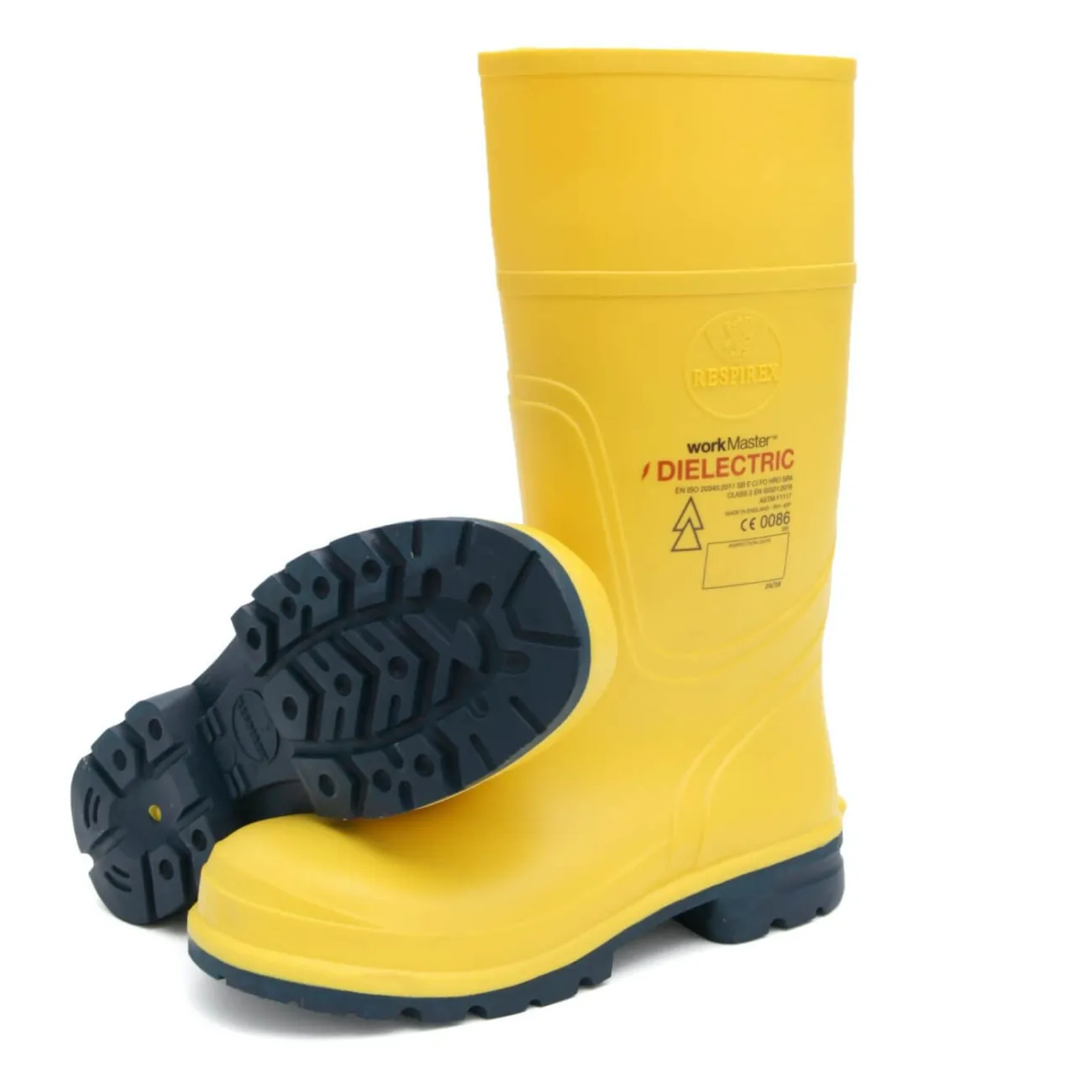 Scarponcini antinfortunistici Respirex da Uomo tg. 41, col. Colore giallo